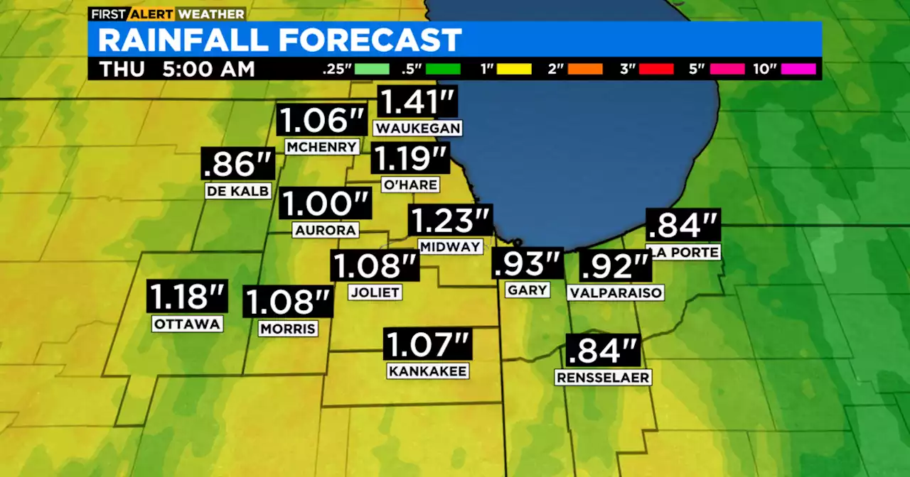 Chicago First Alert Weather: Rain and snow mix