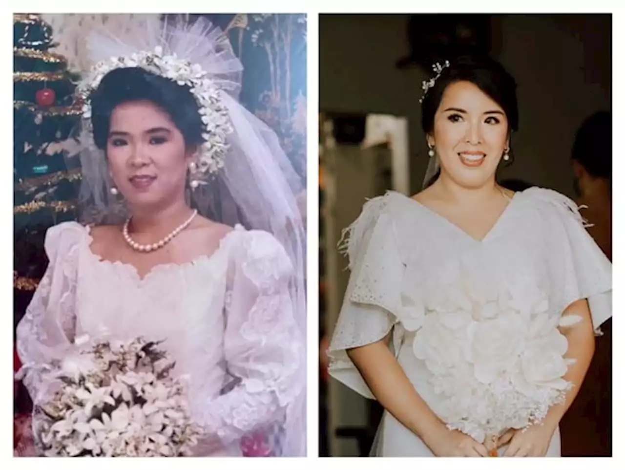 Bride from Cebu gets wedding inspo from parents’ old wedding photos