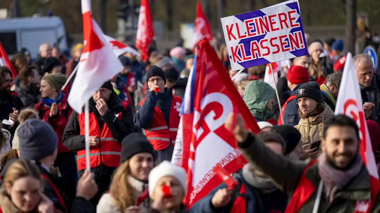 GEW ruft auf zu Warnstreik an Berliner Schulen