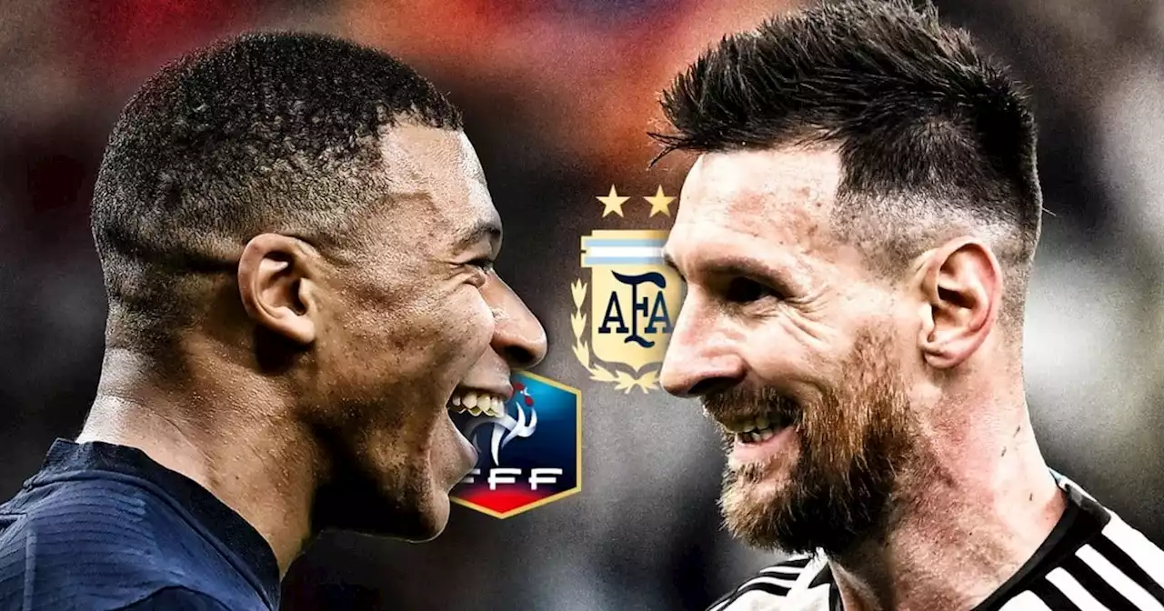 Messi vs. Mbappé, el duelo de estrellas de la final