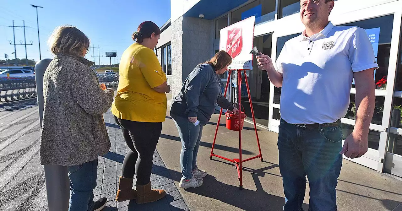 Salvation Army's Red Kettle Campaign falling behind