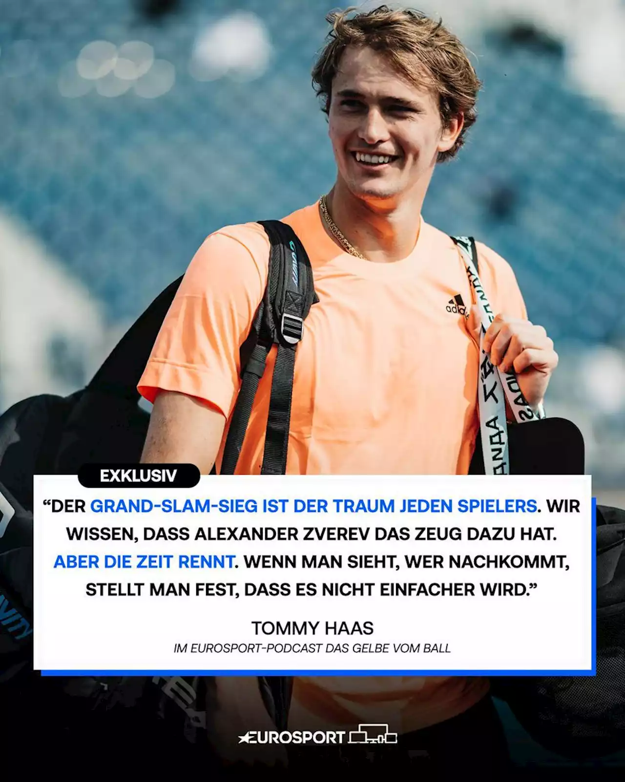 Tommy Haas warnt Alexander Zverev vor neuer Generation: 'Die Zeit rennt dahin ...'