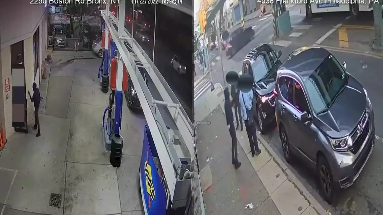 Man wanted in 'random' shootings of Philadelphia Parking Authority officer, NYC gas station employee