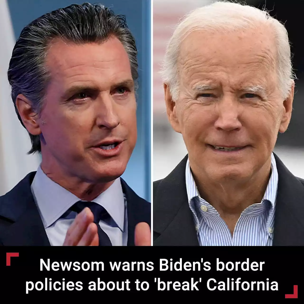 Newsom says California about to 'break' amid flood of illegal migrants when Title 42 expires