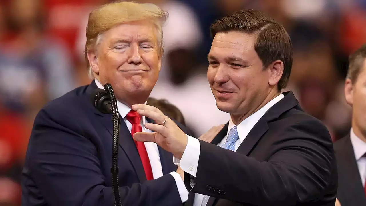 DeSantis leading hypothetical 2024 presidential primary race in a deep-red state Trump won twice