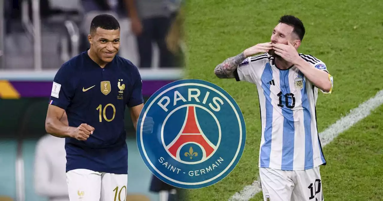 ¡Final de ensueño para el PSG! Messi vs. Mbappé por la supremacía del mundo en Qatar 2022