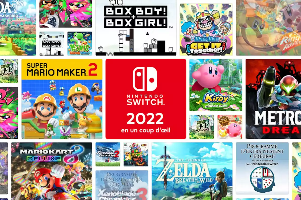 #NintendoSwitch2022 : comment connaitre son résumé Nintendo Switch en un coup d'œil ?