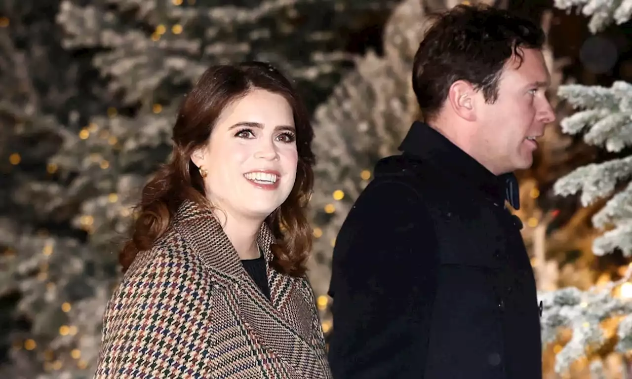 Princess Eugenie just wore the most fabulous festive coat - check out the fringe detail