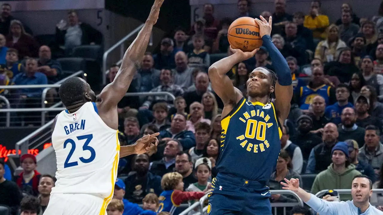 ‘Just get him the ball’: How fearless rookie Bennedict Mathurin saved Pacers vs. Warriors