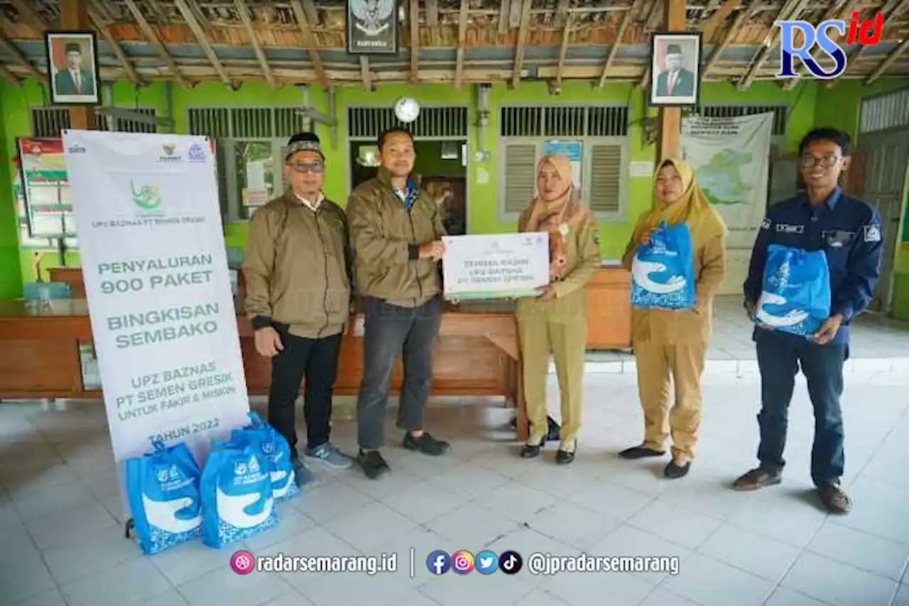 UPZ SG Salurkan 900 Bantuan Paket Sembako dengan Total RP 109 Juta di Kabupaten Rembang