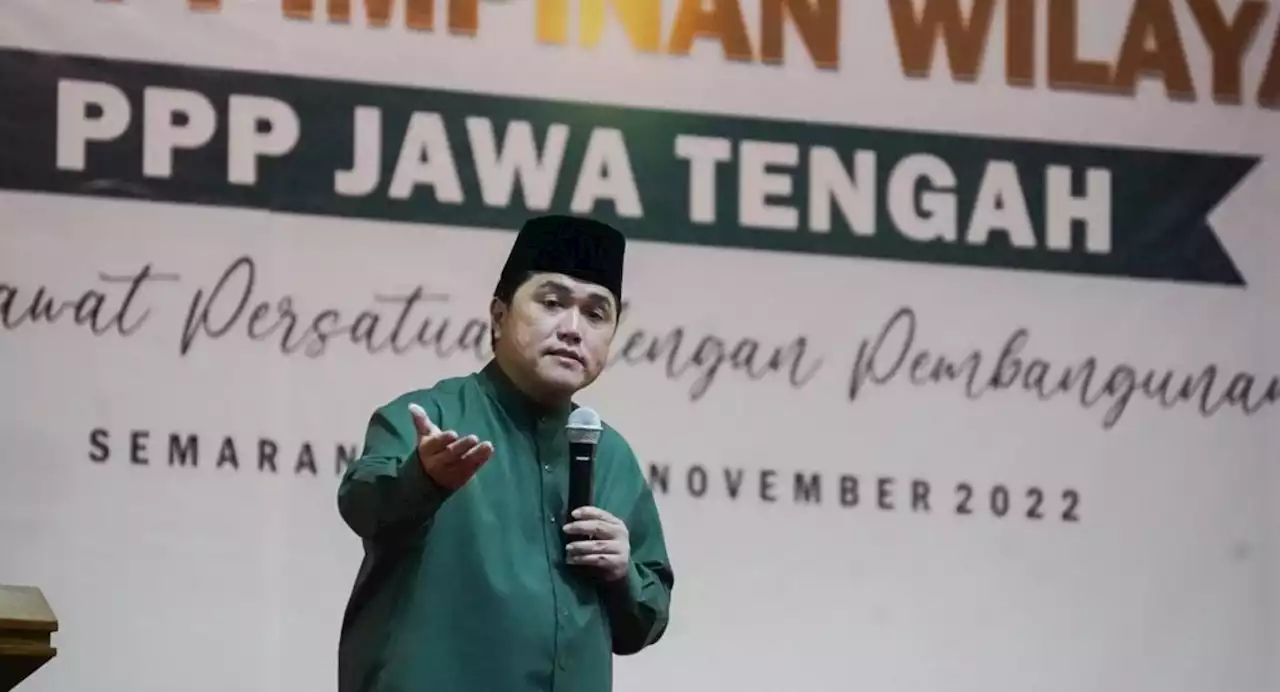 Nama Erick Thohir Unggul, Kandidat Cawapres Terkuat 5 di Wilayah Jawa