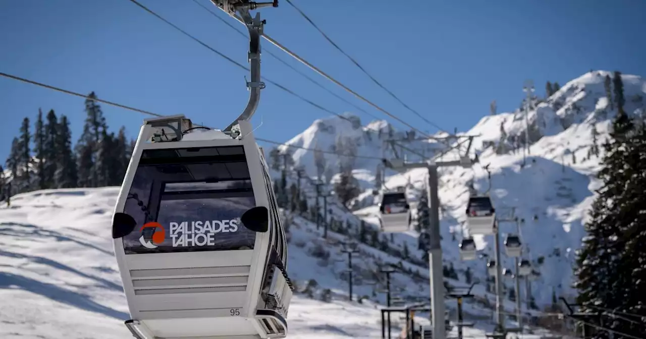 New gondola connects resorts to form California's biggest ski area