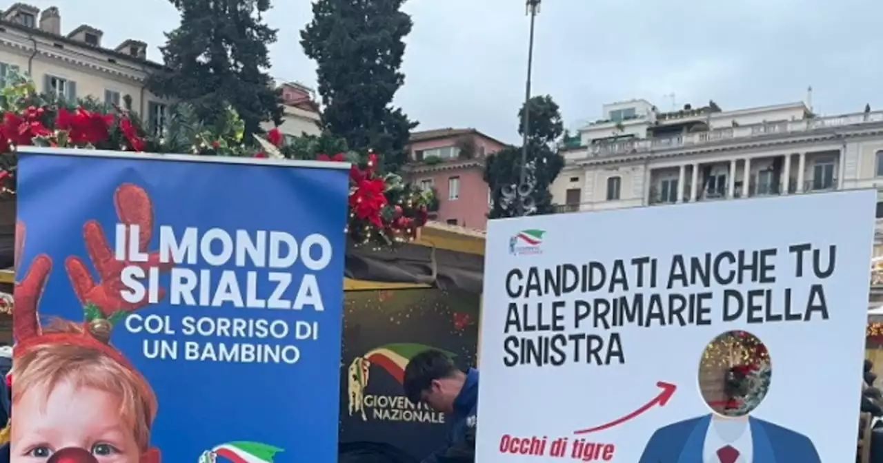 FdI, sfottò al Pd alla festa: 'Diventa il nuovo Soumahoro'