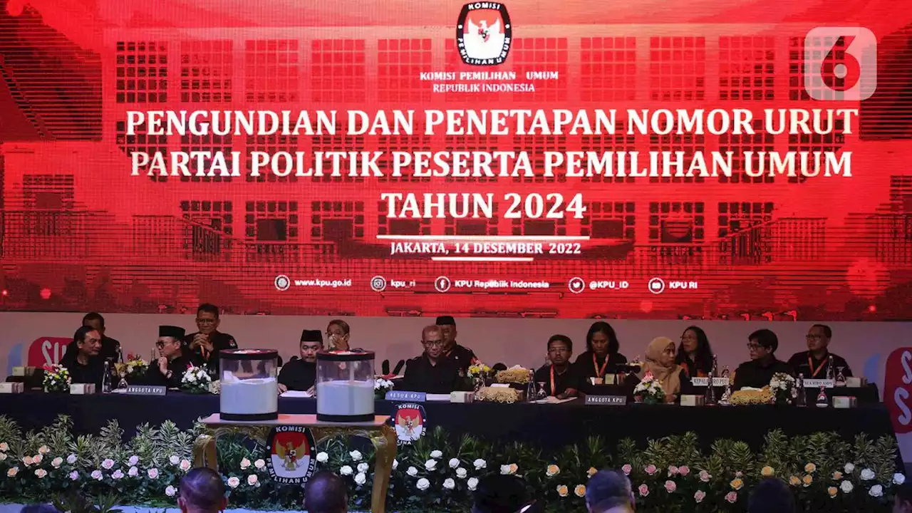 HEADLINE: KPU Tetapkan Nomor Urut Parpol Peserta Pemilu 2024, Angka Berpengaruh Besar?