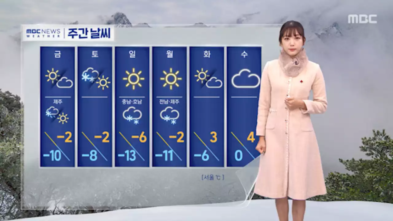 [날씨] 수도권 대설주의보‥중부, 강하고 많은 눈