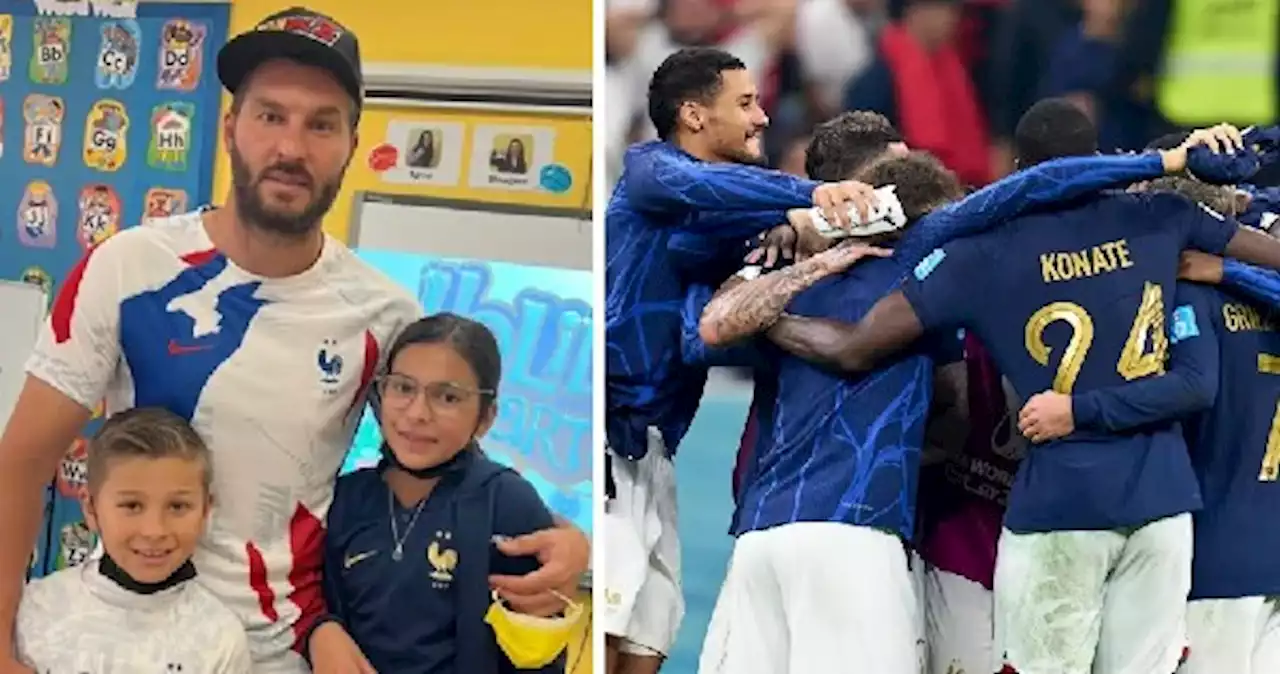 Así presumió Gignac el pase de Francia a la Final del Mundial de Qatar