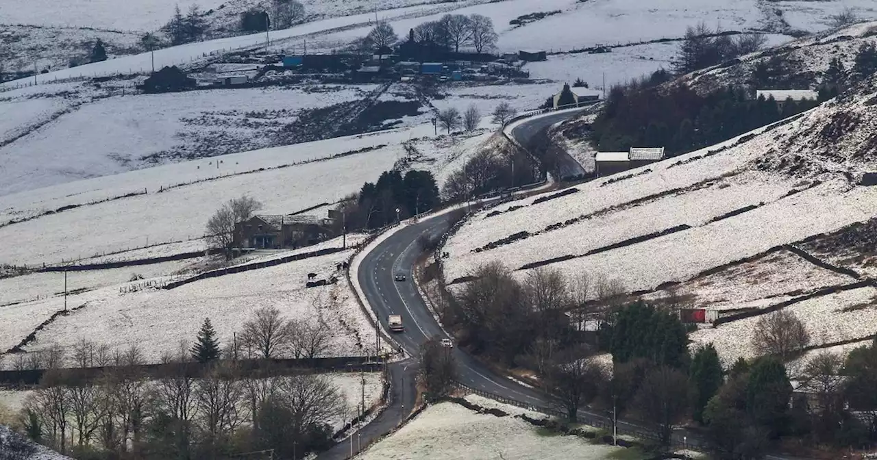 Snow and ice weather warning issued by Met Office for Greater Manchester