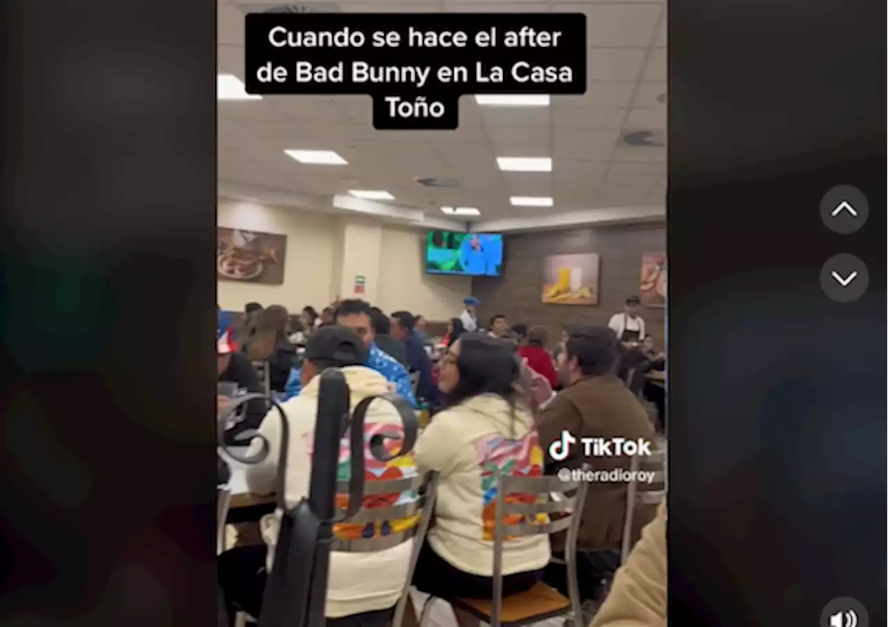 Fans de Bad Bunny van a Casa de Toño y hacen 'after'