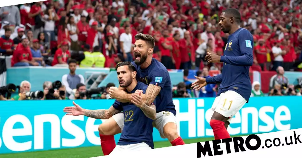 France edge past Morocco to set up World Cup final showdown with Argentina