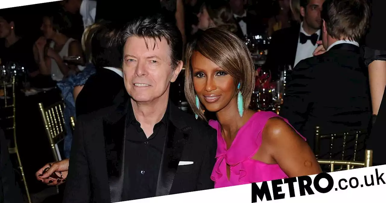 Iman felt like there was 'a target' on her head while grieving David Bowie