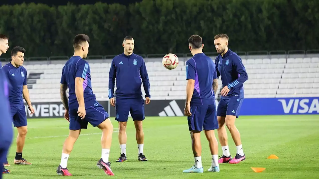 Los 11 de Scaloni para la final contra Francia