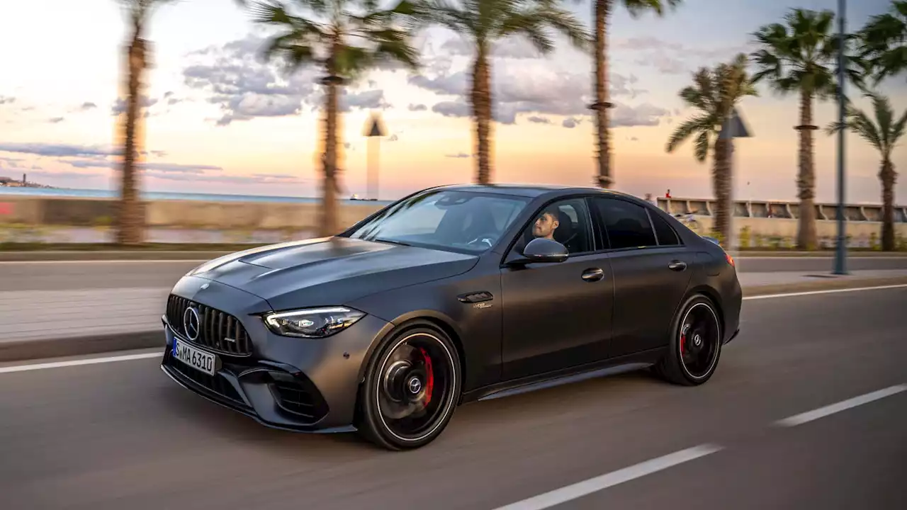 2024 Mercedes-AMG C63 S E Performance First Drive: Your Own Drive To Survive