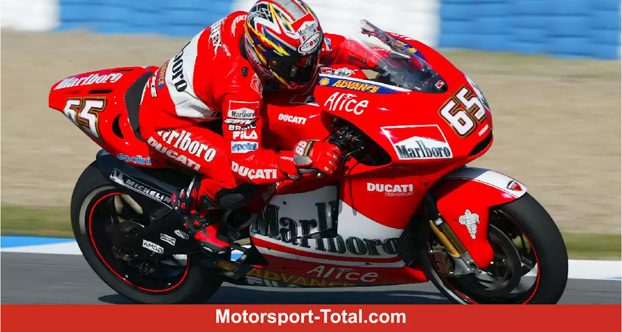 'Ein wildes Motorrad' - Loris Capirossi erinnert an die MotoGP-Ducati von 2003