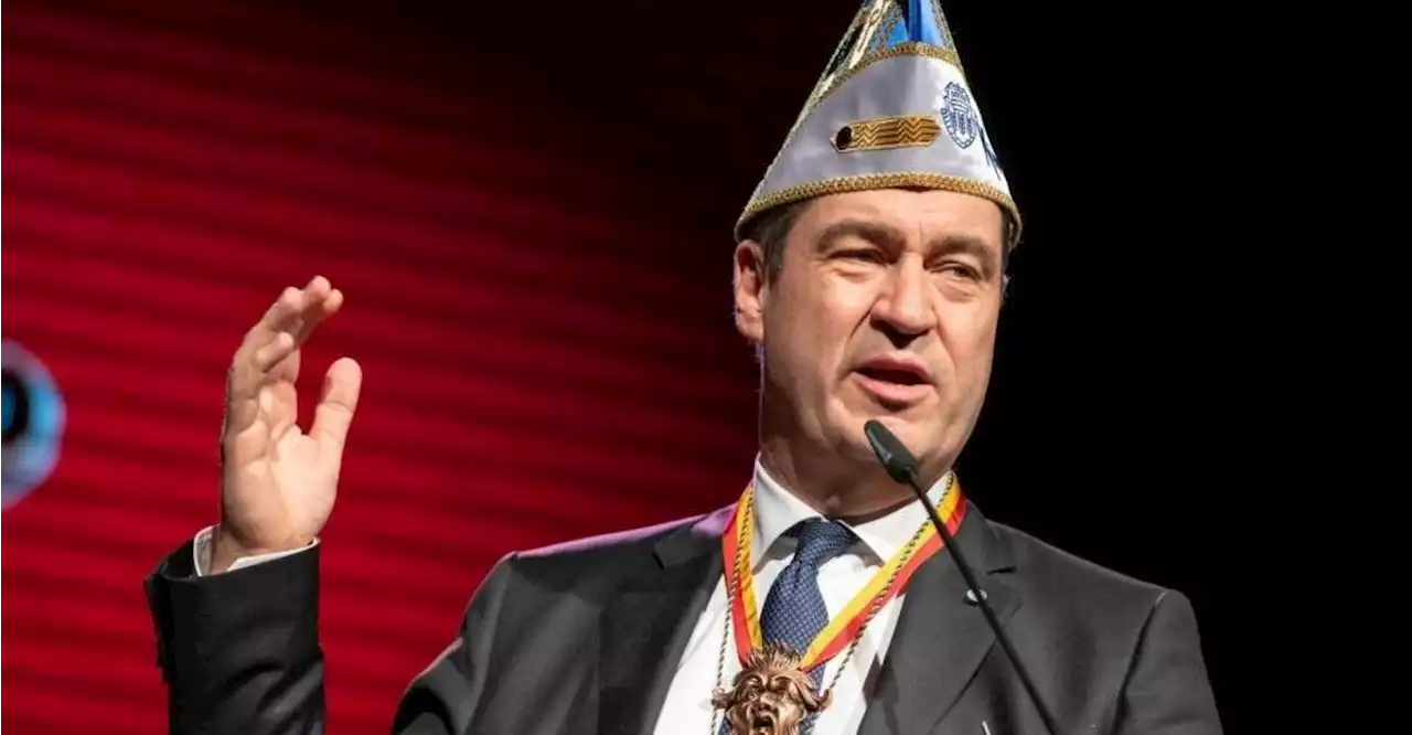 Markus Söder erhält Regensburger Faschingsorden