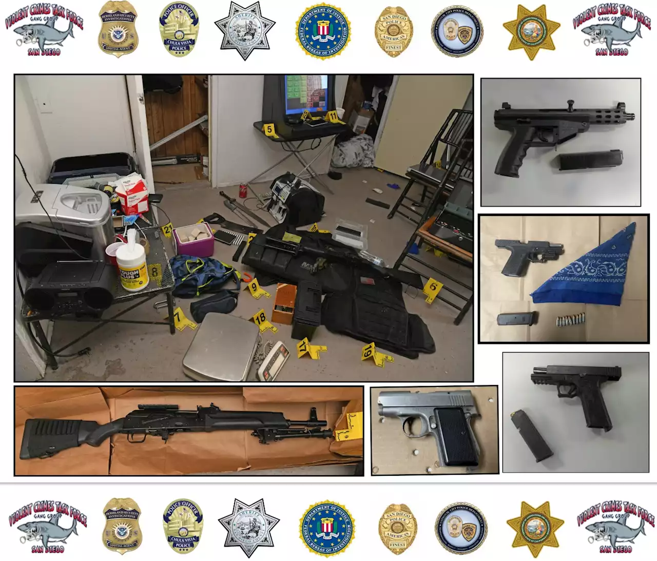 Mexican Mafia Sold Drugs, Staged Kidnappings at House in San Diego: Officials