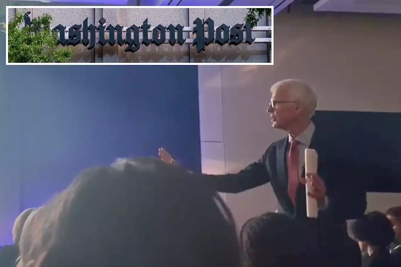 Washington Post announces layoffs during tense town hall before publisher Fred Ryan storms out