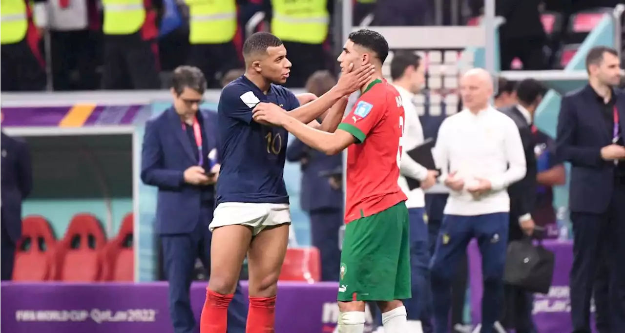 France - Maroc : le touchant message de Mbappé pour son « frère » Hakimi