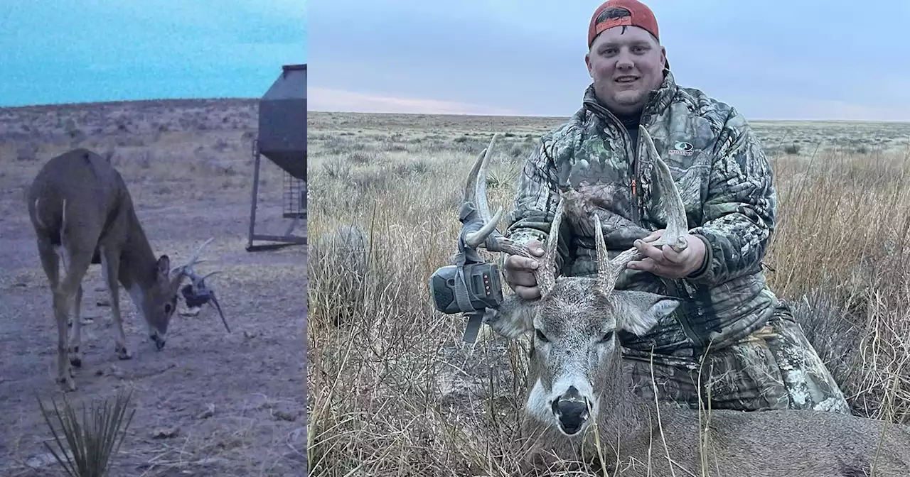 Deer Hunter Finds His Missing Camera Wrapped Around a Buck's Antlers