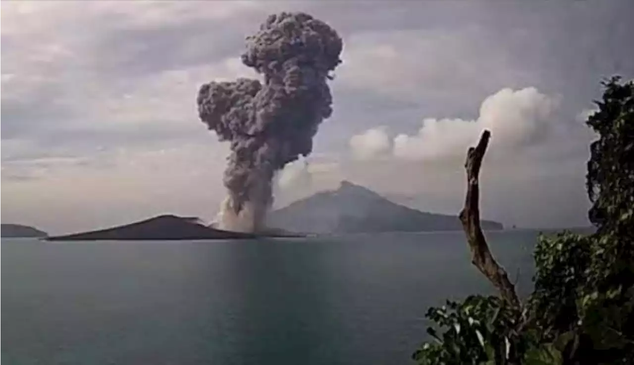 Gunung Anak Krakatau Alami Erupsi Status Siaga |Republika Online