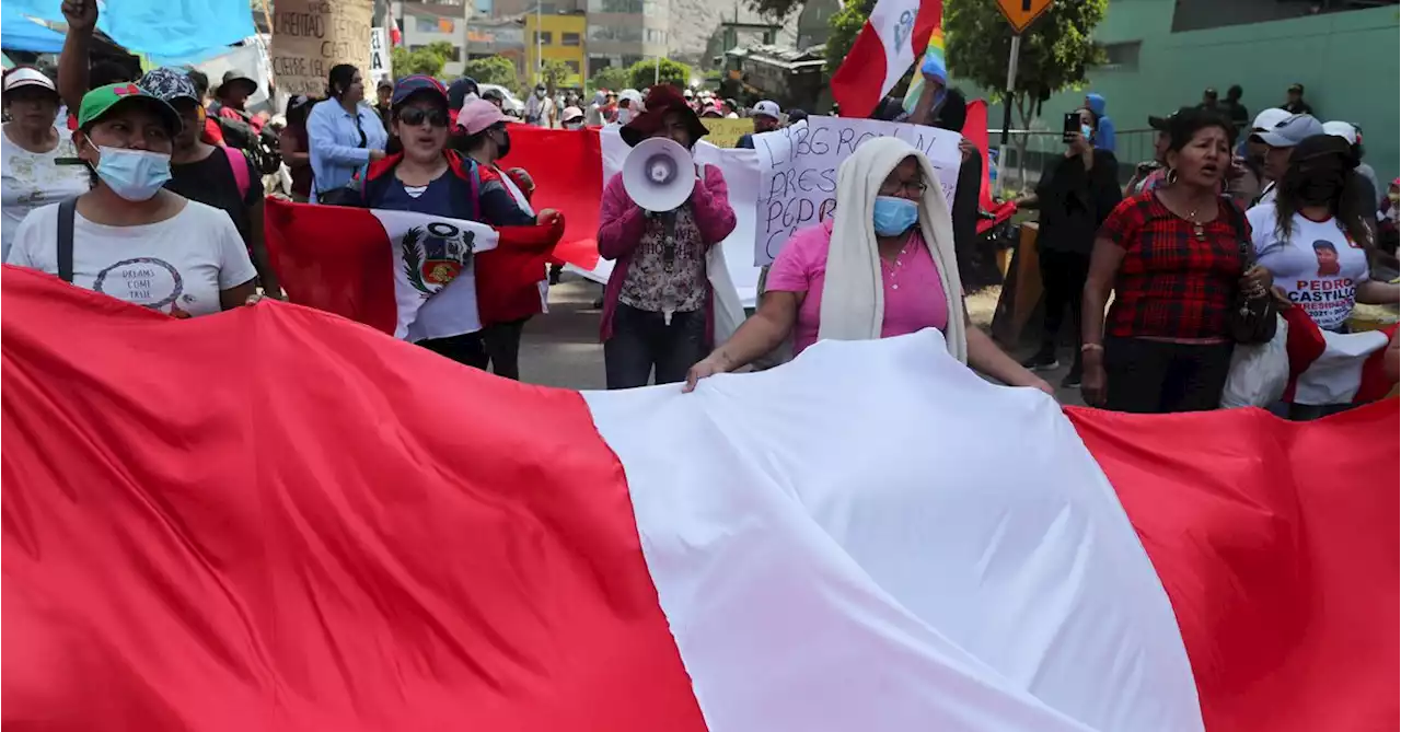 Peru protests grind on despite state of emergency, court mulls prison for former president