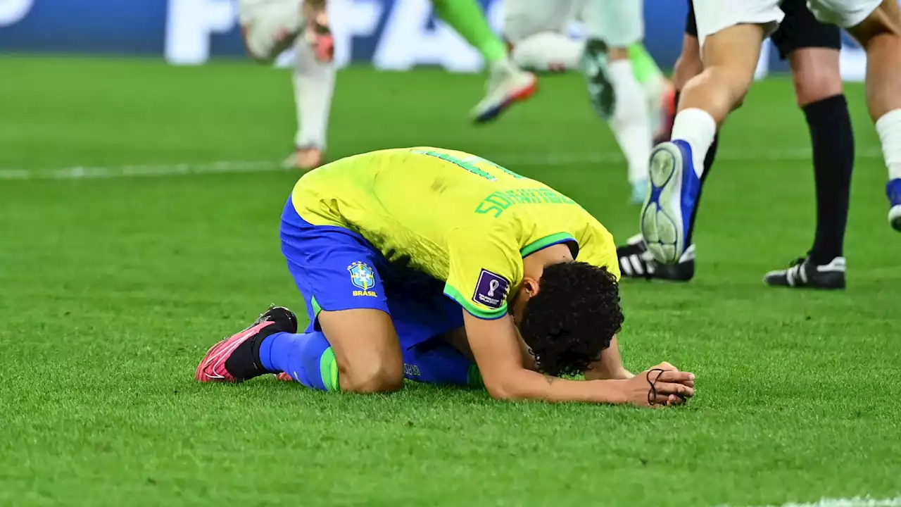 Coupe du monde 2022: très touché après l’élimination du Brésil, Marquinhos 'n'a envie de rien'