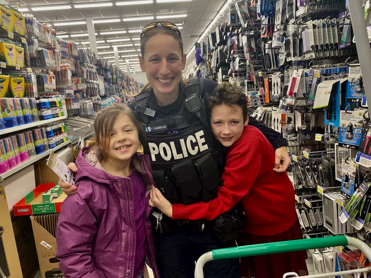 Cop Shop: Yarmouth RCMP members & students have fun shopping for family gifts | SaltWire