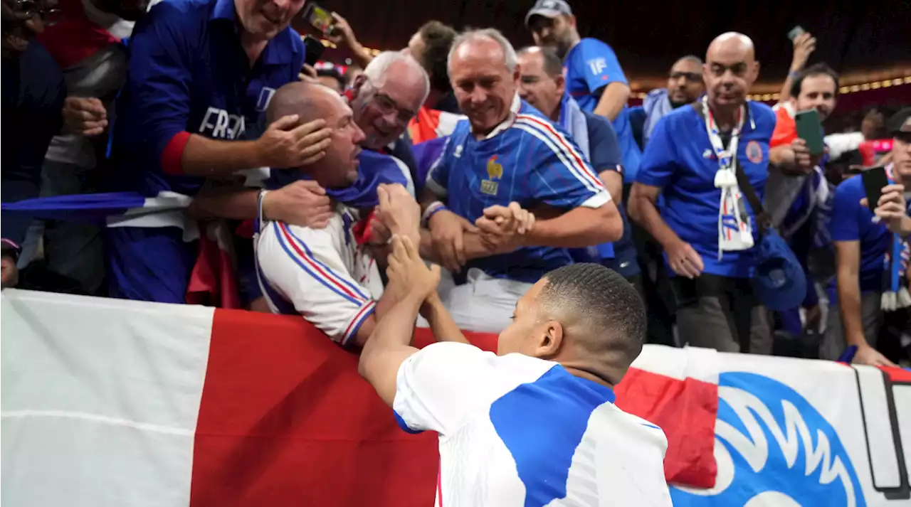 France’s Kylian Mbappe Drills Fan With Warmup Shot at World Cup