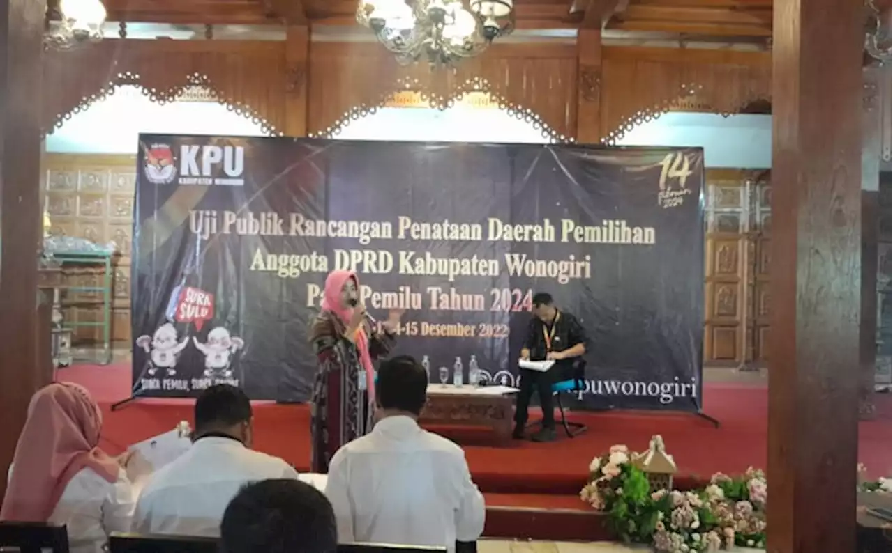 Daftar Lengkap Pembagian Dapil di Wonogiri saat Pemilu 2024