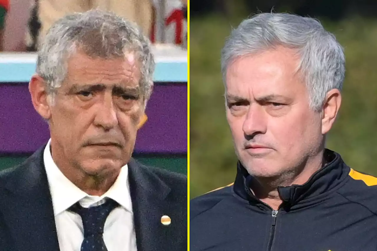 Fernando Santos 'sacked' by Portugal with Jose Mourinho eyed up as replacement