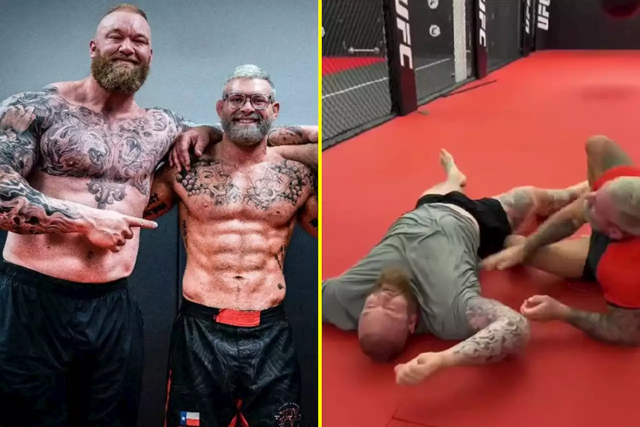 Thor Bjornsson ‘humbled quite badly’ in training with jiu-jitsu star Gordon Ryan