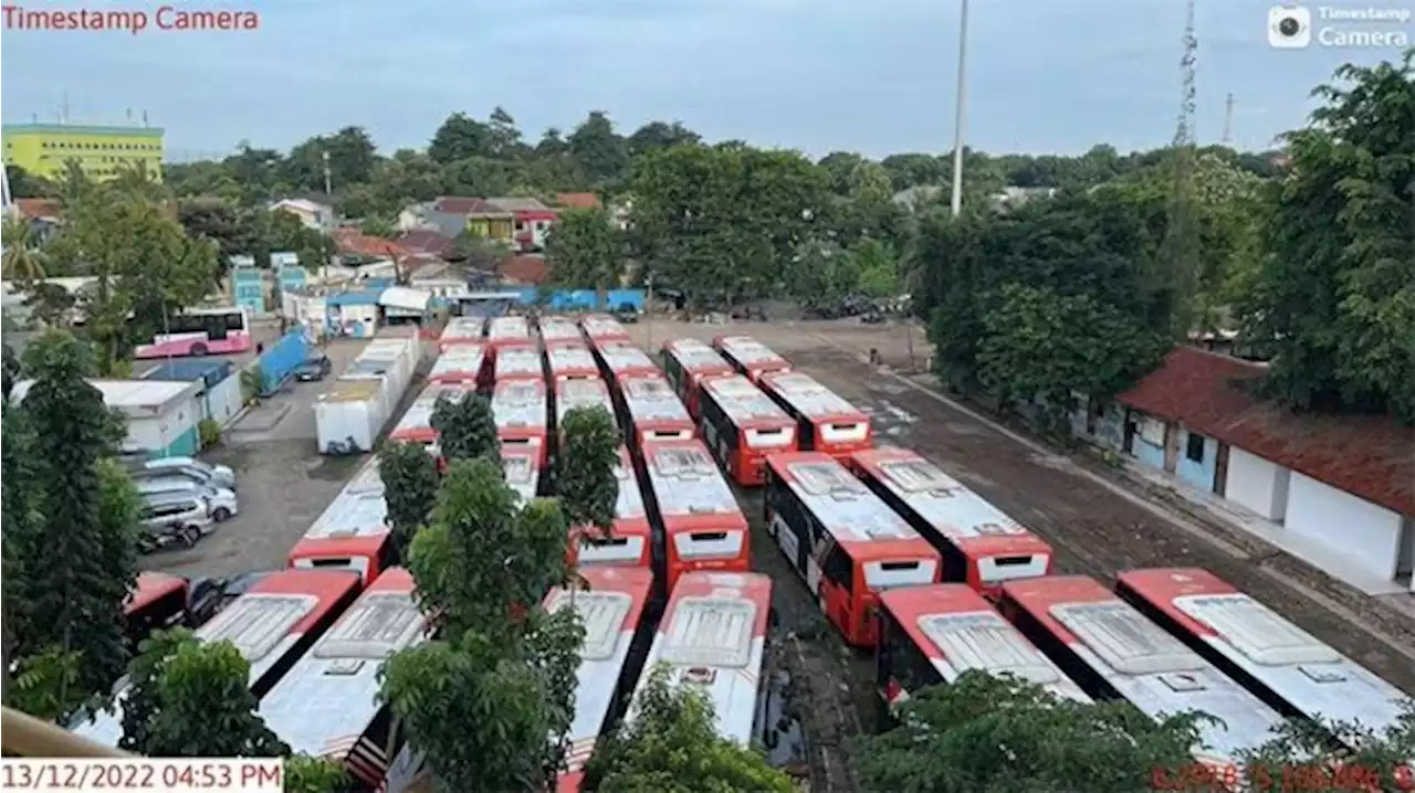 Puluhan Bus Transjakarta DIsebut Mangkrak, Petugas: Baru Masuk Setelah Beroperasi