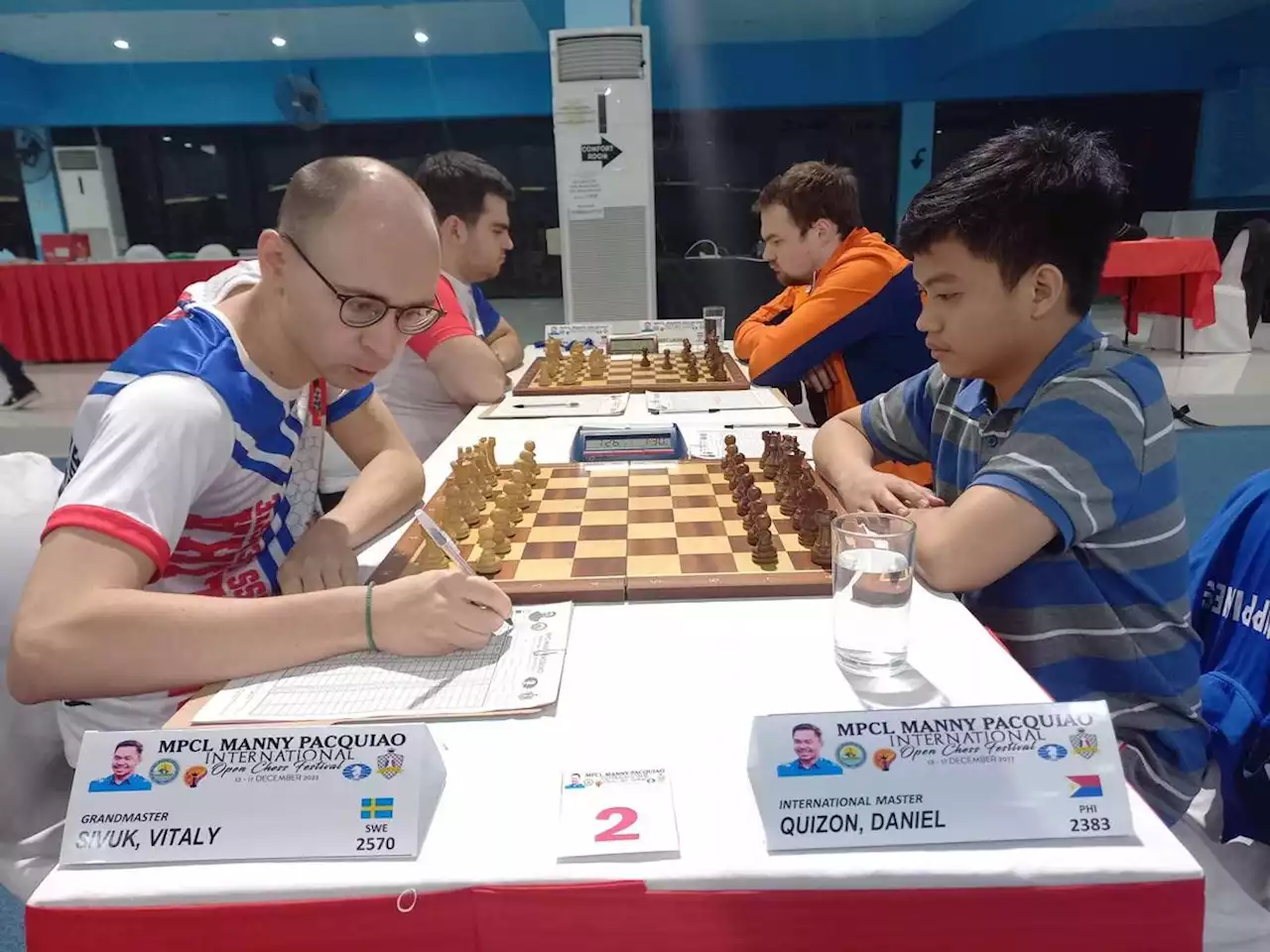 Quizon stuns Swedish GM in Pacquiao Chess Festival