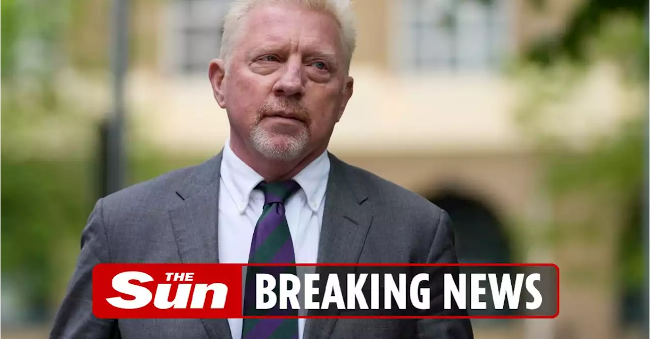 Tennis star Boris Becker freed from prison & will be deported to Germany