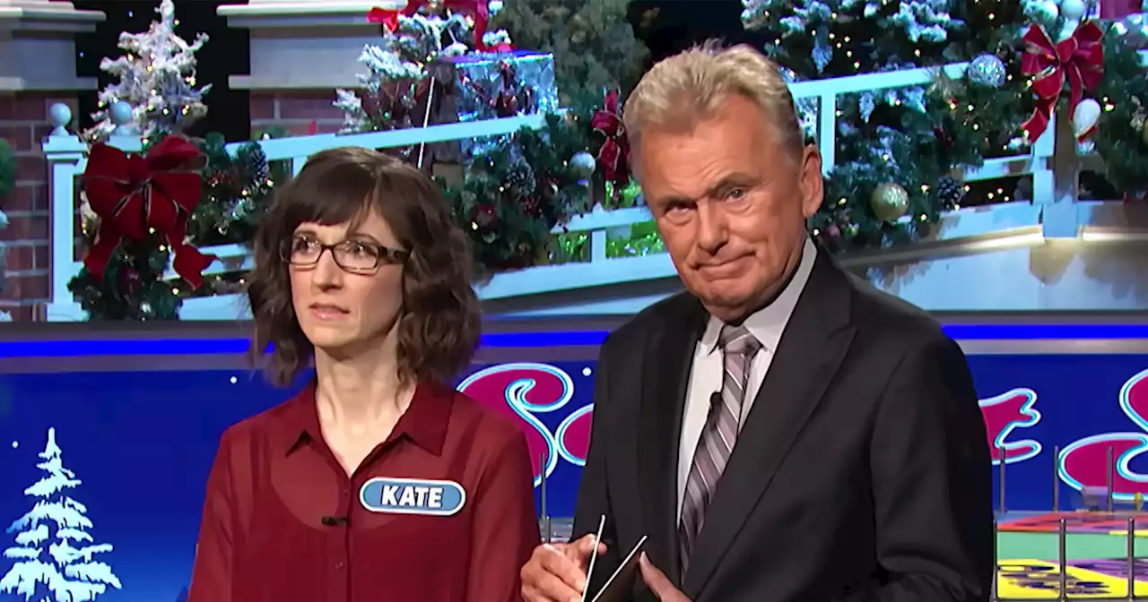 A ‘Wheel of Fortune’ contestant’s comment was so awkward it made Pat Sajak drop his cards