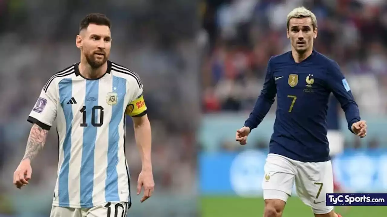 Máximo respeto por Messi: Griezmann palpitó la final entre la Selección Argentina y Francia - TyC Sports