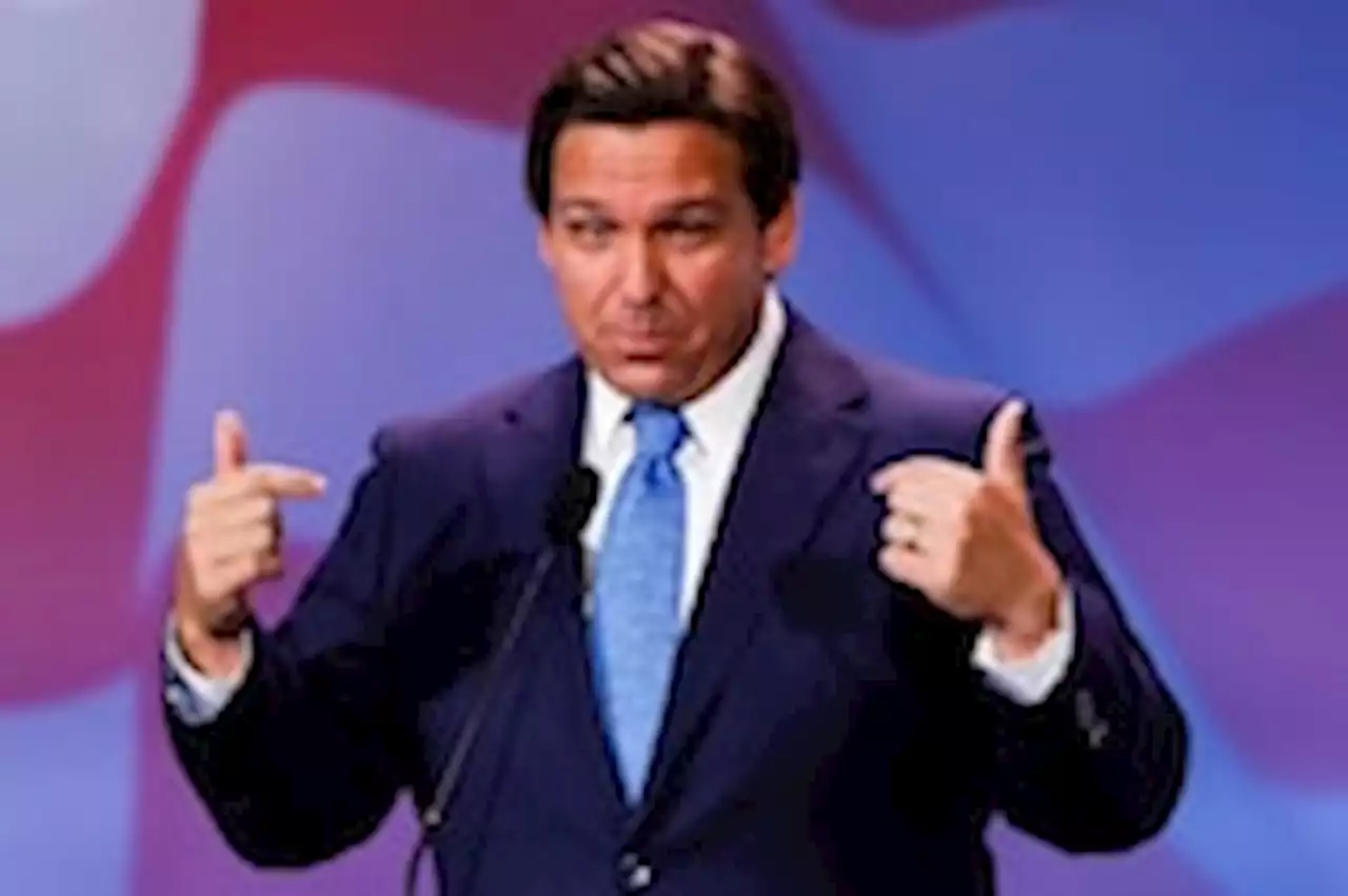 Analysis | DeSantis is helping shape a right-wing conversation Trump can’t join