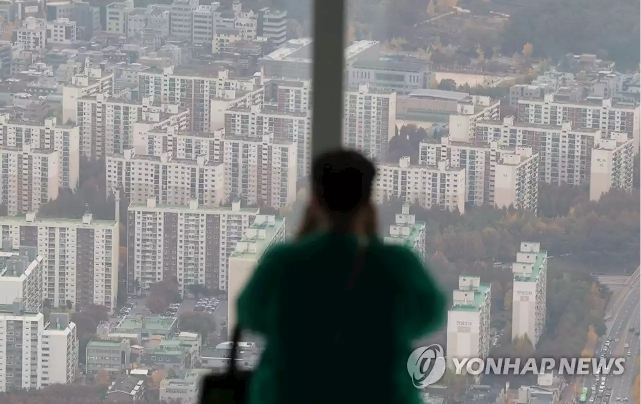 바닥 어디까지…서울 아파트값 월간 낙폭 19년만에 최대 | 연합뉴스