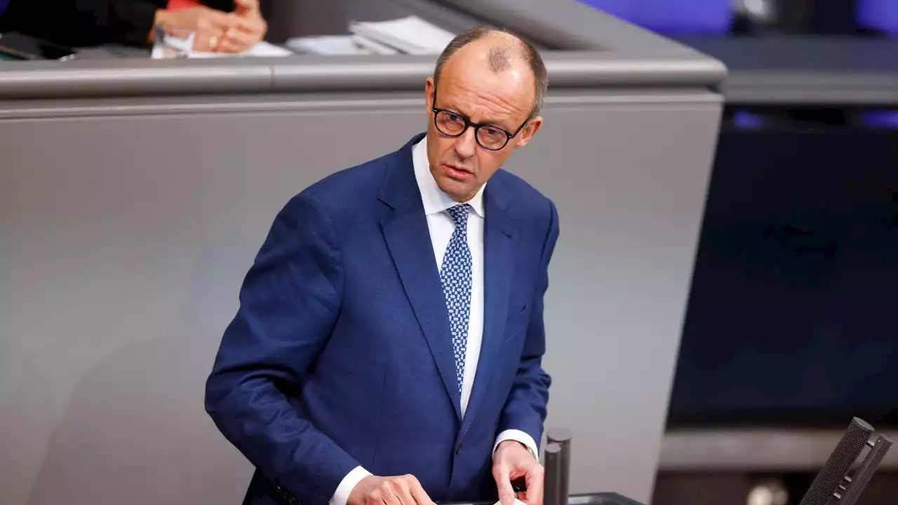 CDU-Chef Friedrich Merz lehnt Verbot der AfD ab