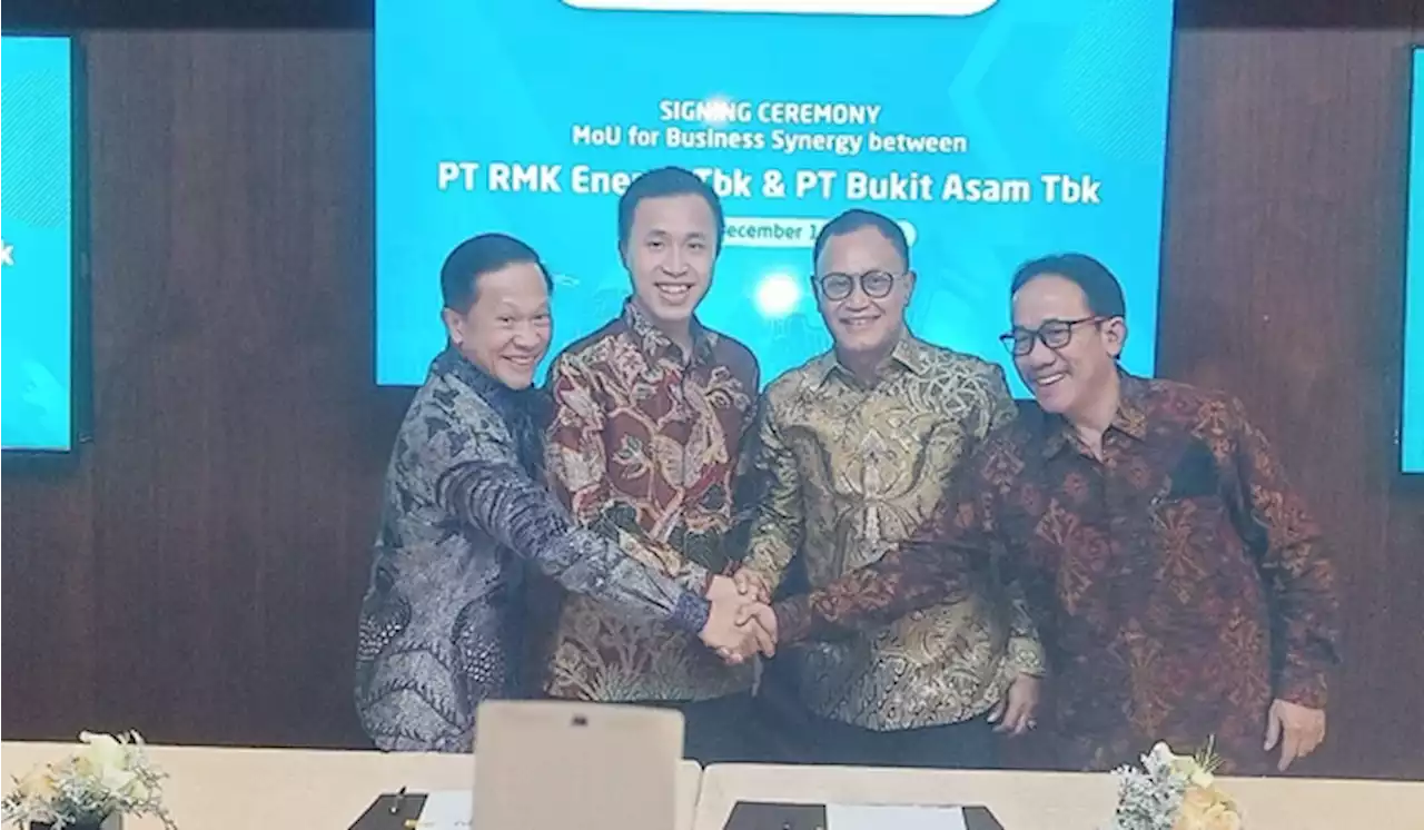 RMKE dan Bukit Asam Siap Garap 2,5 Juta Ton Batu Bara 2023