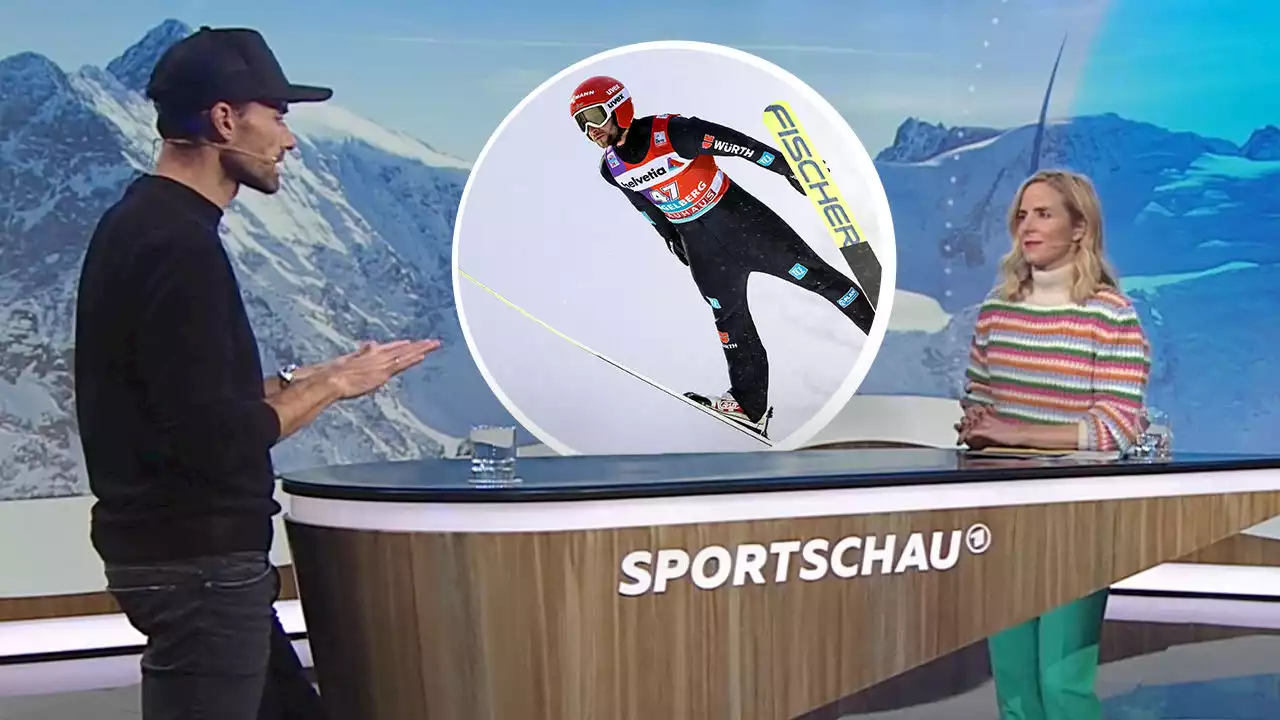 ARD verzweifelt an Live-Schalte – TV-Chaos beim Skispringen